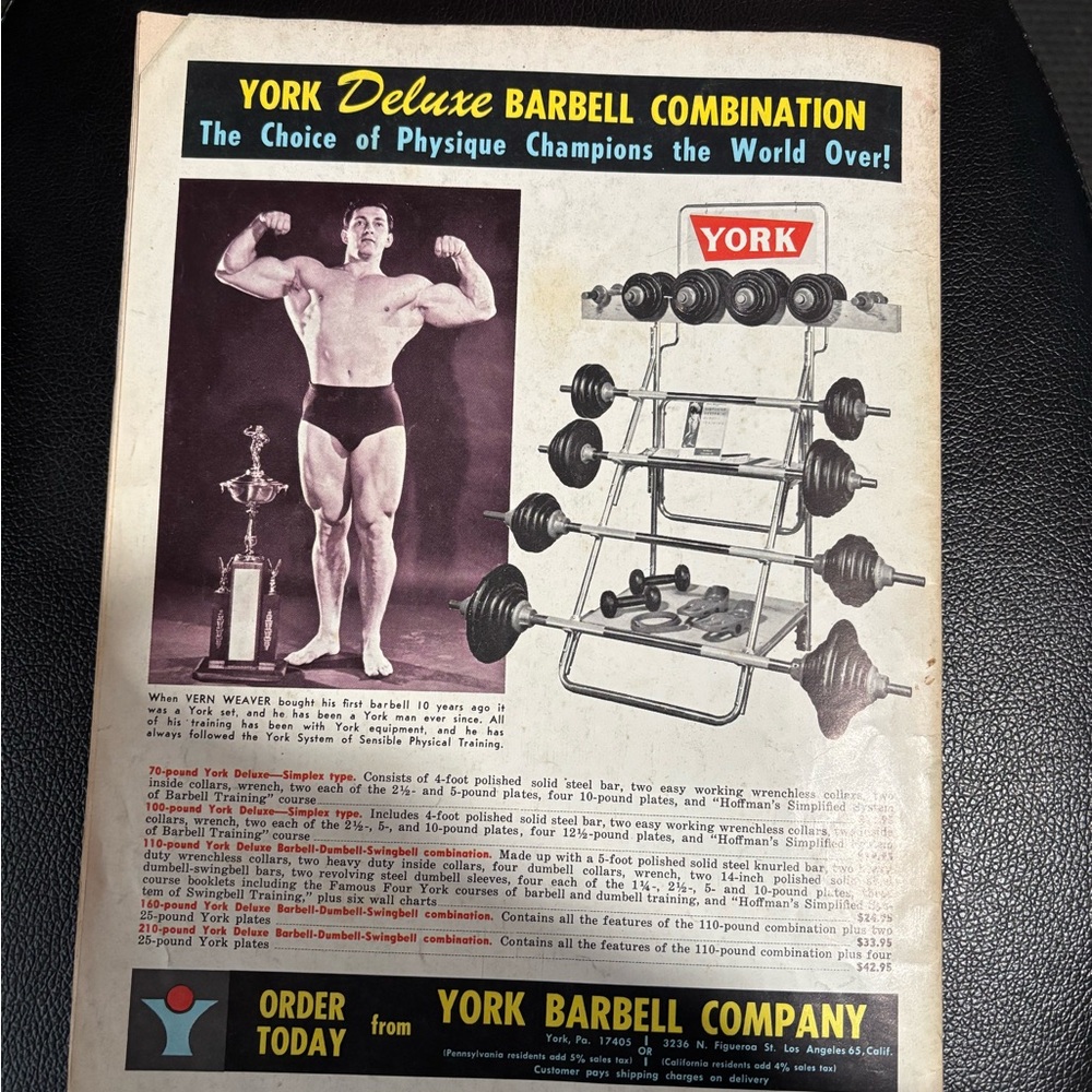 Vintage Muscular Development Magazine~Volume February, 1967 - Picture 2 of 2